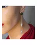 Long Earrings "Ηanging pearls -2"