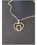 "Chic & Simple -Cat No.2" Gold Color Necklace